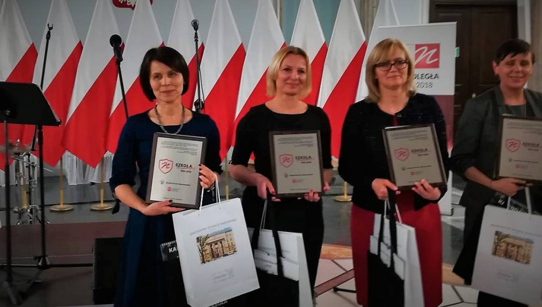 SP w Sławkowie z mianem Szkoły Niepodległej. (Fot. SP Sławkowo)