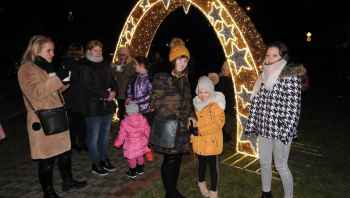 Choinka w Płośnicy uroczyście odpalona!