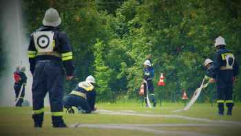 Gminne Zawody Sportowo Pożarnicze w Gródkach
