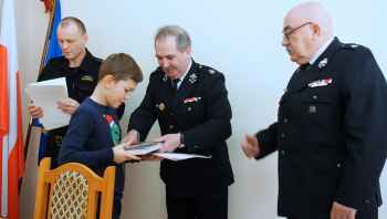 W Płośnicy Młodzież Zapobiega Pożarom