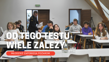 W Płośnicy Młodzież zapobiega pożarom