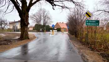 Skrzyżowanie w Płośnicy przebudowane