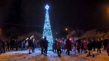 Odpaliliśmy choinkę w Płośnicy