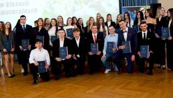 Pożegnanie klas maturalnych w II LO w Działdowie