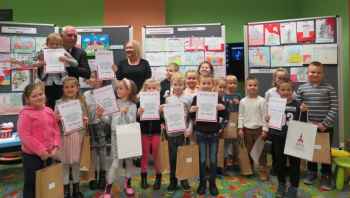 Rozdanie nagród w konkursie plastycznym