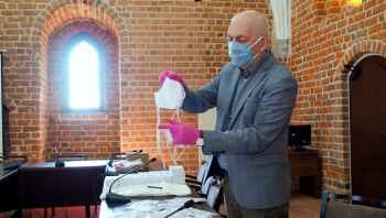 WSZYSCY mieszkańcy Działdowa otrzymają bezpłatne maseczki