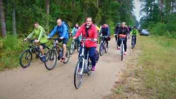 Rajd rowerowy połączony z lekcją historii