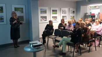 Bibliotekarki z powiatu mławskiego odwiedziły naszą placówkę