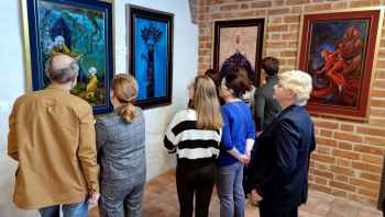 Pomiędzy światami w działdowskiej galerii