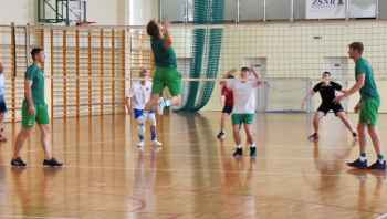 Gry w siatkówkę uczyli się od mistrzów