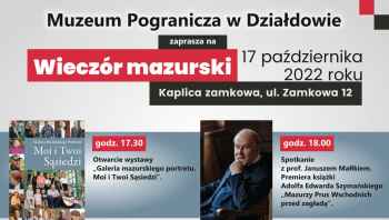 Wieczór mazurski w działdowskim muzeum