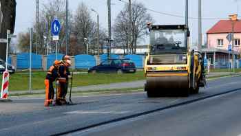 Ulica Grunwaldzka na ukończeniu