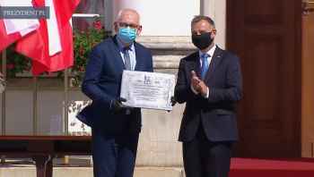 Działdowo z tablicą od prezydenta