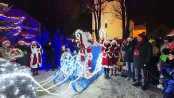 Świąteczna iluminacja w Lidzbarku