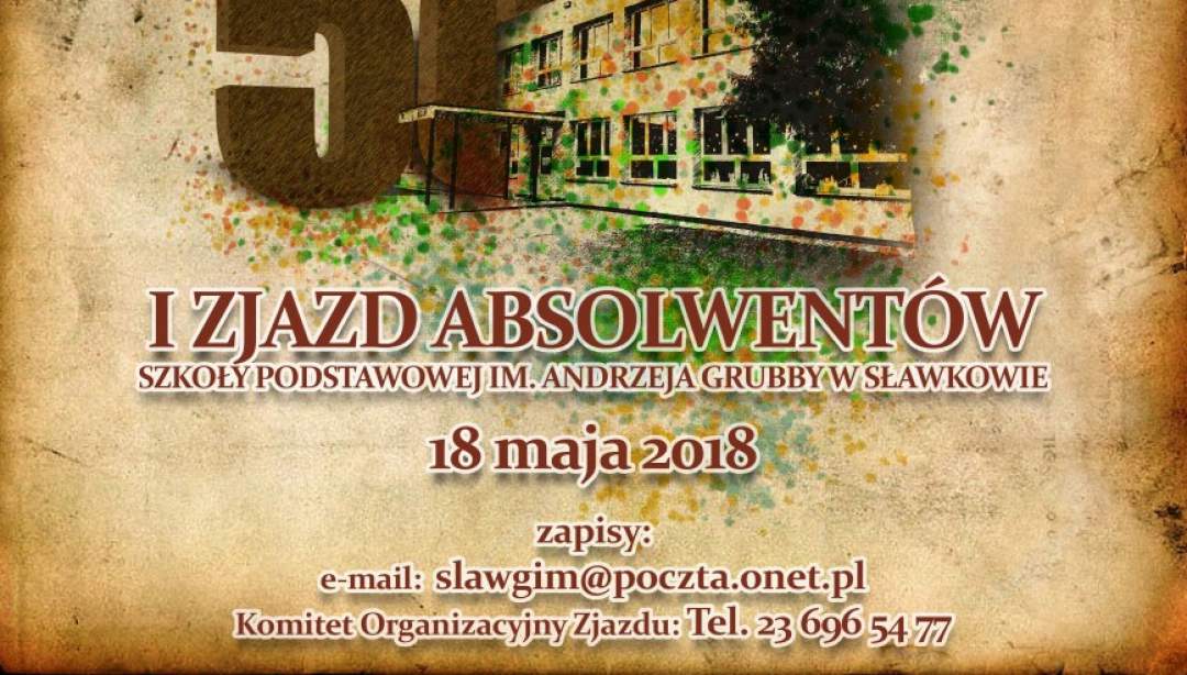I Zjazd Absolwentów SP w Sławkowie. (Fot. SP Sławkowo)