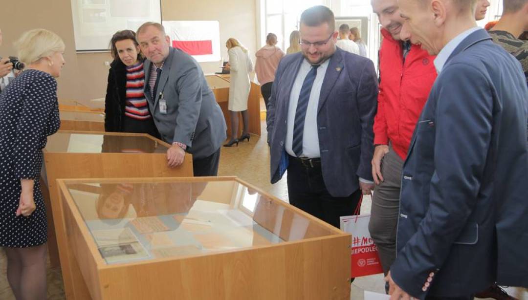 Wystawa Działdowszczyzna w okresie II Rzeczypospolitej. (Fot. Karol Wrombel/DzieńDobryDziałdowo.pl)