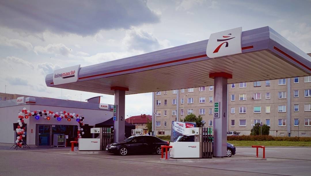 Nowa działdowska stacja paliw Intermarché to 66 taka w Polsce! (Fot. Intermarché)