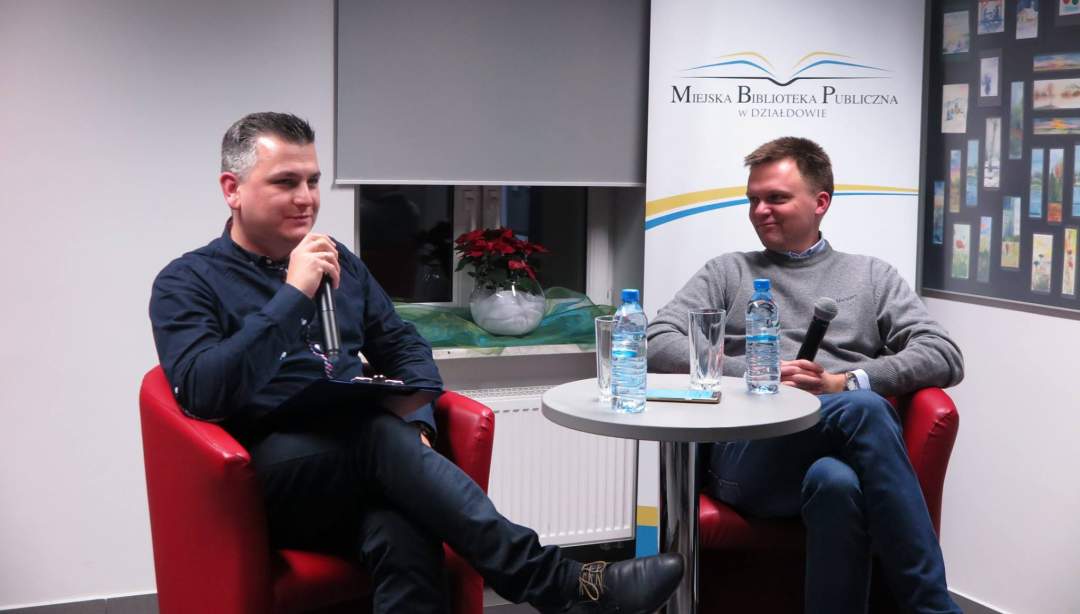 O tym, jak robić dobrze z Szymonem Hołownią. (Fot. MBP)
