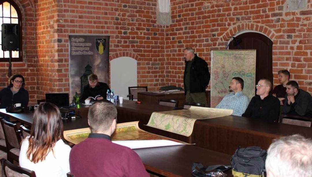 Tajny Zamek Czocha – wykład w naszym muzeum. (Fot. Karol Wrombel)