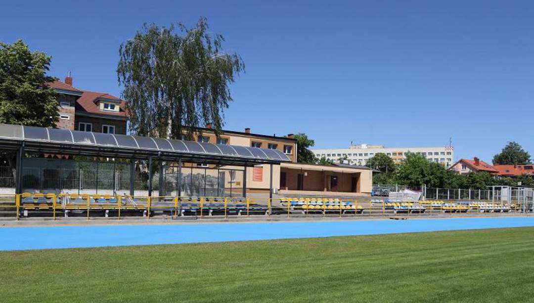 Remont stadionu coraz bliżej końca. (Fot. UM Działdowo)