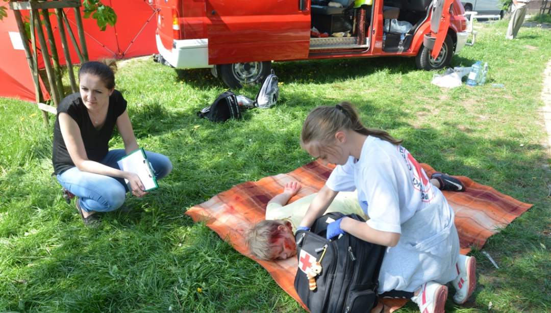 Mistrzostwa Pierwszej Pomocy. (Fot. Lidzbark.pl)