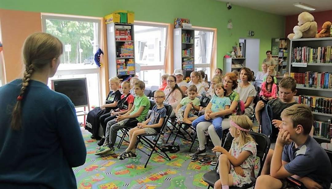 Przedstawienie i animacje dla najmłodszych. (Fot. UM Działdowo)