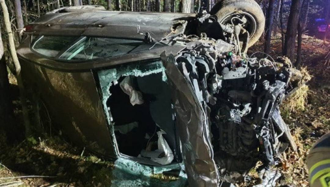 Wypadek nieopodal Koszelew