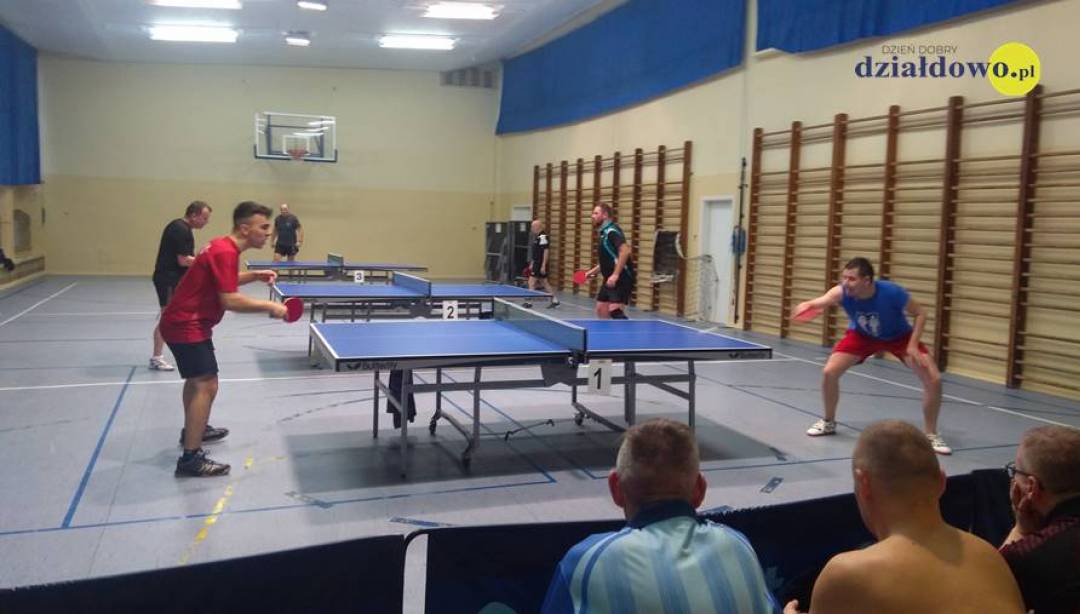 Grand Prix Działdowa w Tenisie Stołowym. (Fot. Karol Wrombel)