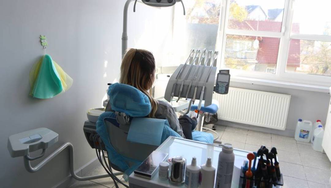 W Szkole Podstawowej nr 3 działa gabinet stomatologiczny. (Fot. Karol Wrombel)