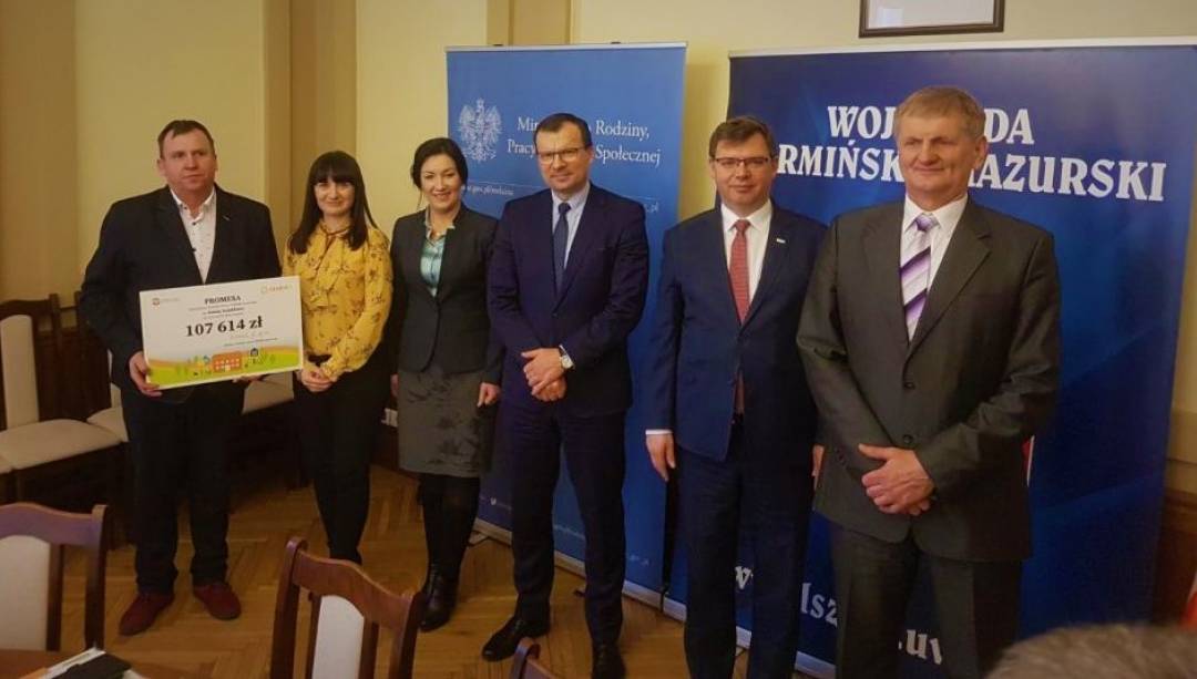 Gmina Działdowo otrzymała Promesę w ramach Rządowego Programu Senior plus. (Fot. UG Działdowo)