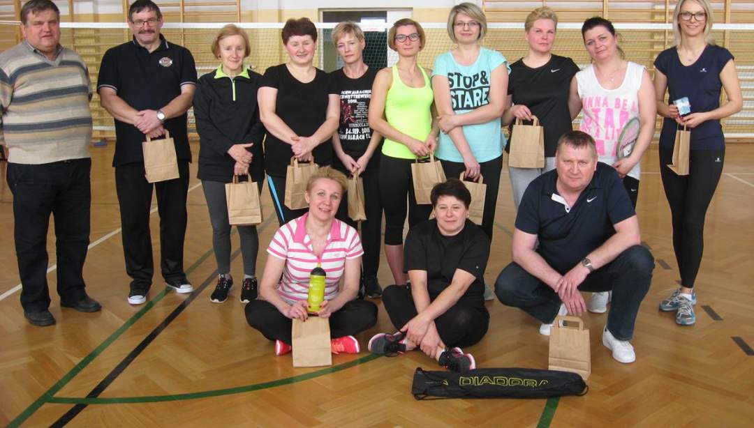 Jolanta Urbańska z Gródek mistrzynią badmintona. (Fot. UG Płośnica)