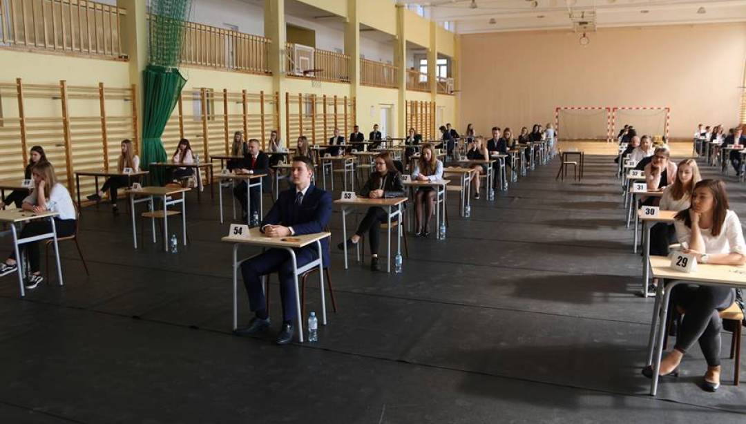 Ruszyły matury. Dzisiaj język polski. (Fot. Karol Wrombel)