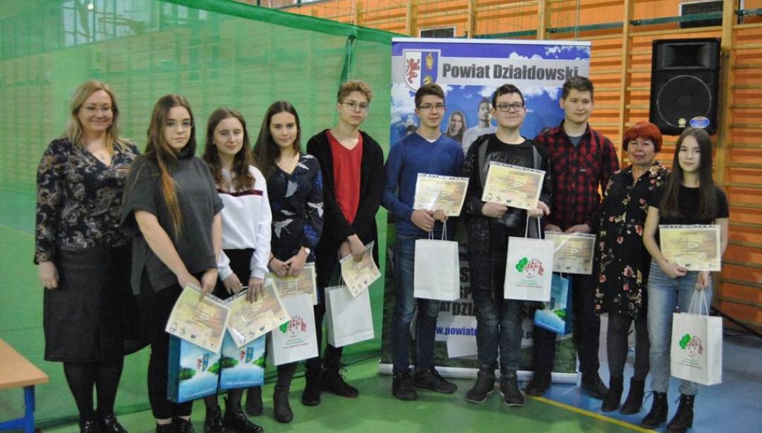 IX Powiatowy Konkurs Mistrz Języka Polskiego już za nami. (Fot. powiatdzialdowski.pl)