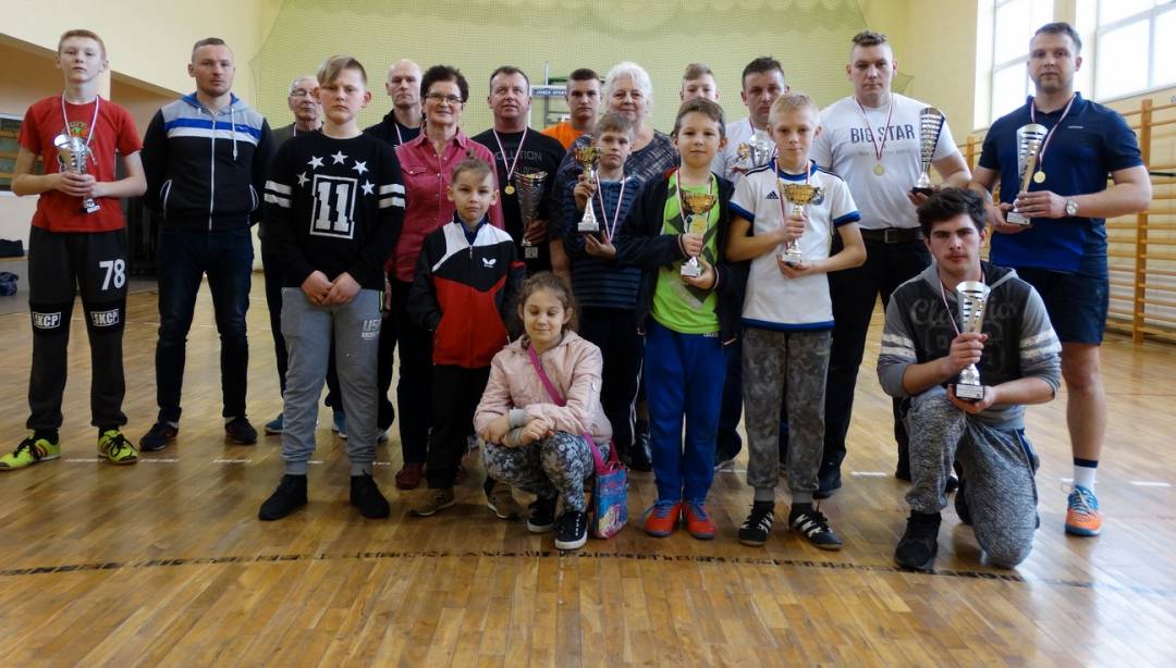 Gminny Turniej Tenisa Stołowego o Puchar Wójta Gminy Działdowo. (Fot. UG Działdowo)
