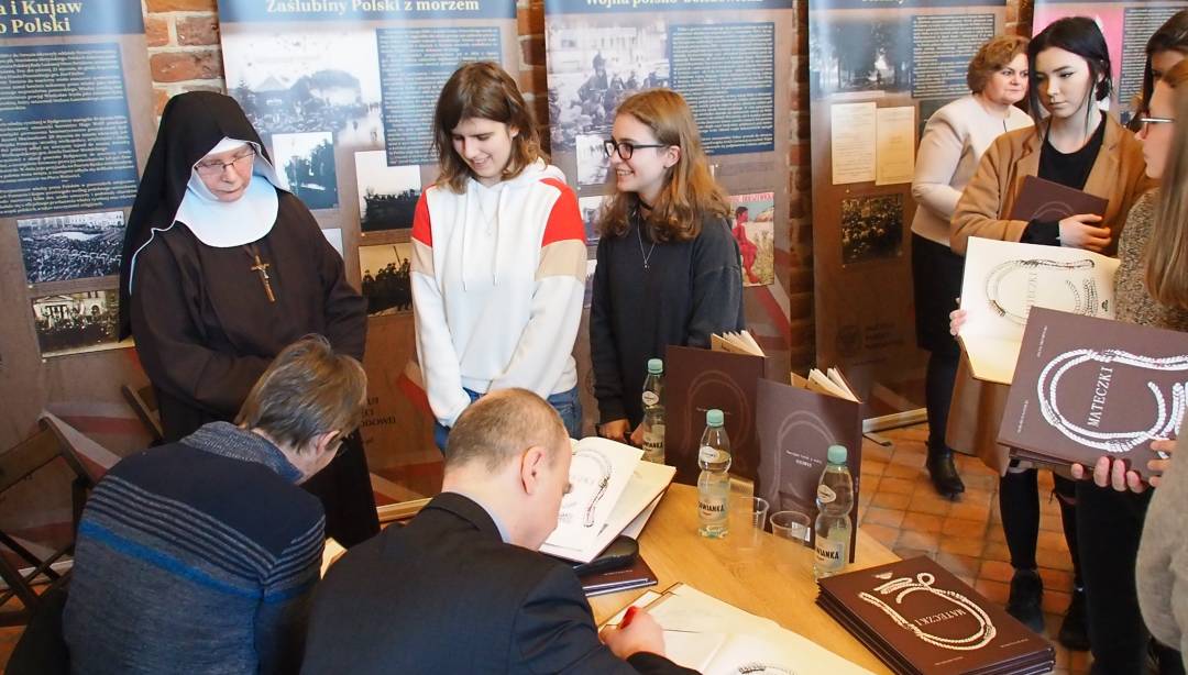 Mateczki – promocja komiksu historycznego w Działdowie. (Fot. MO)
