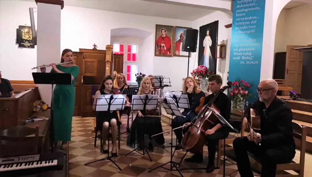 Koncert sakralnej muzyki celtyckiej Irish Blessing w wykonaniu Chóru Concentus. (Fot. Karol Wrombel)