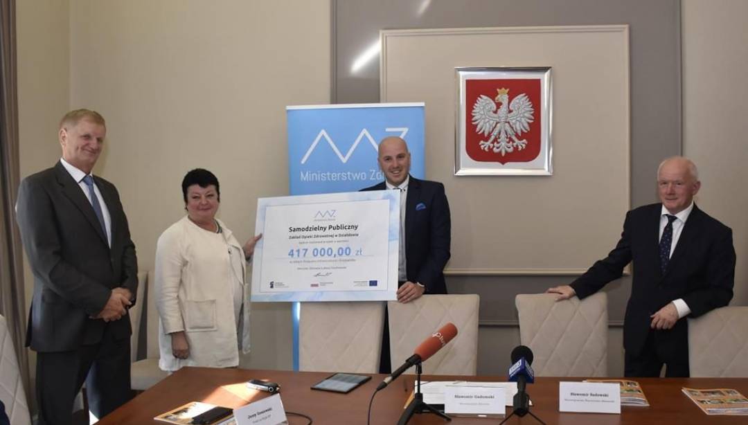 417 tysięcy zł dla działdowskiego SP ZOZ. (Fot. Kamil Olszewski)