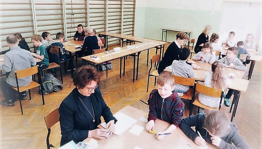 Mistrzostwa w tabliczce mnożenia. (Fot. UM Działdowo)