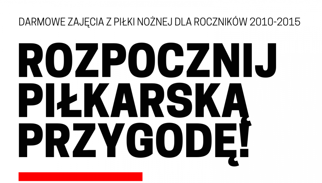 Miejski Klub Sportowy „Działdowo” zaprasza na darmowe zajęcia z piłki nożnej dla dzieci  urodzonych w latach 2010-2015! 