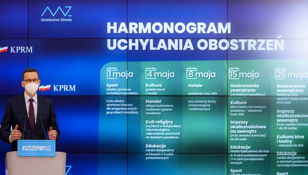 W maju łagodniejsze zasady bezpieczeństwa – sprawdź harmonogram zmian.