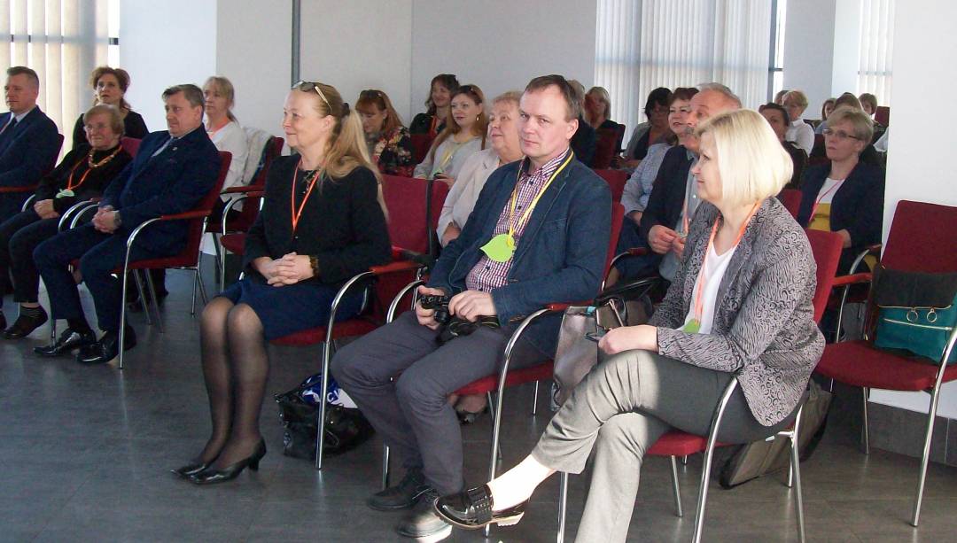 Szkoła promująca zdrowie - konferencja przedstawicieli szkół i przedszkoli. (Fot. UG Działdowo)