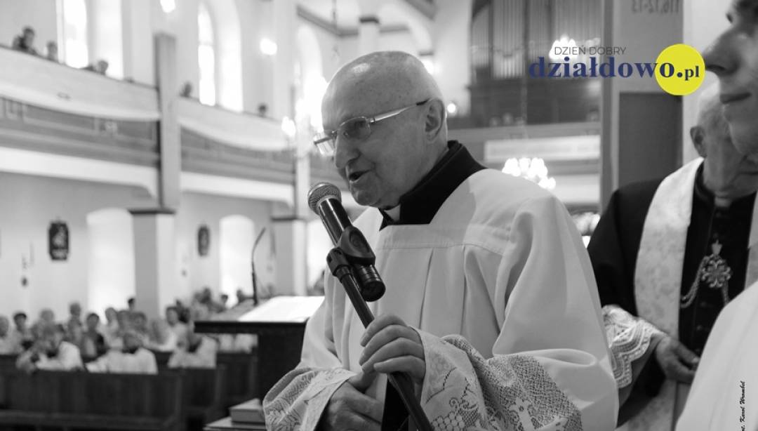 Zmarł ksiądz kanonik Alfons Barzowski. (Fot. Karol Wrombel)