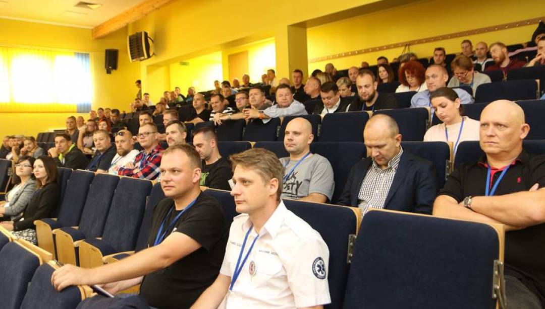 Ratownicy medyczni z całej Polski szkolili się w Działdowie. (Fot. Karol Wrombel/DzieńDobryDziałdowo.pl)
