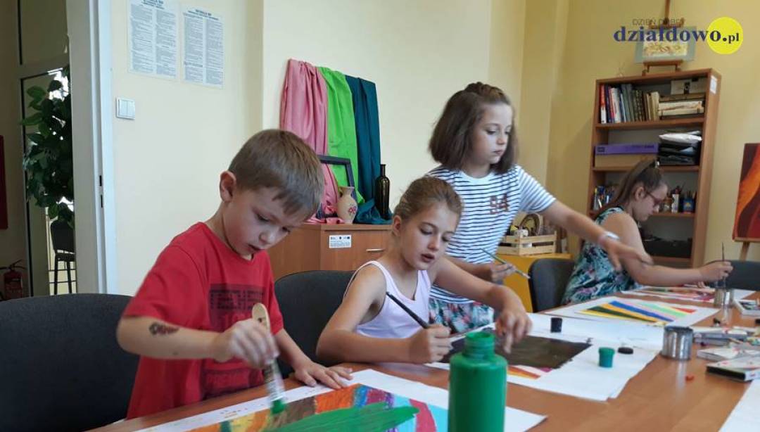 Wakacje w Miejskim Domu Kultury. (Fot. Karol Wrombel/Justyna Rutkowska/DzieńDobryDziałdowo.pl)