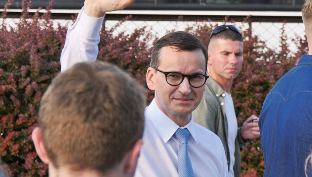 Premier Mateusz Morawiecki odwiedził Działdowo
