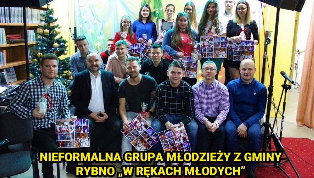 Grupa W Rękach Młodych zgłoszona do konkursu Godni Naśladowania. (Fot. SiS Rybno)