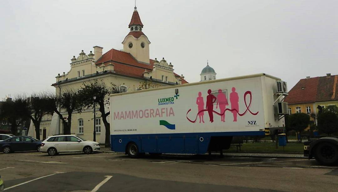 Zbadaj się i zyskaj spokój. Mammografia. (Fot. Karol Wrombel/DzienDobryDzialdowo.pl)