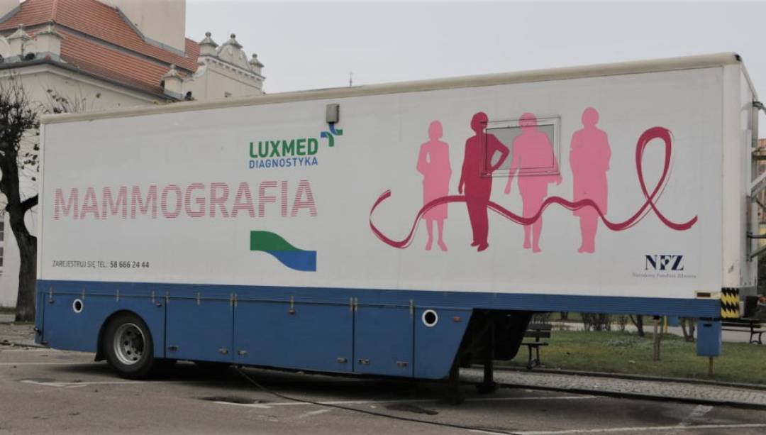 Bezpłatne badania mammograficzne w Działdowie