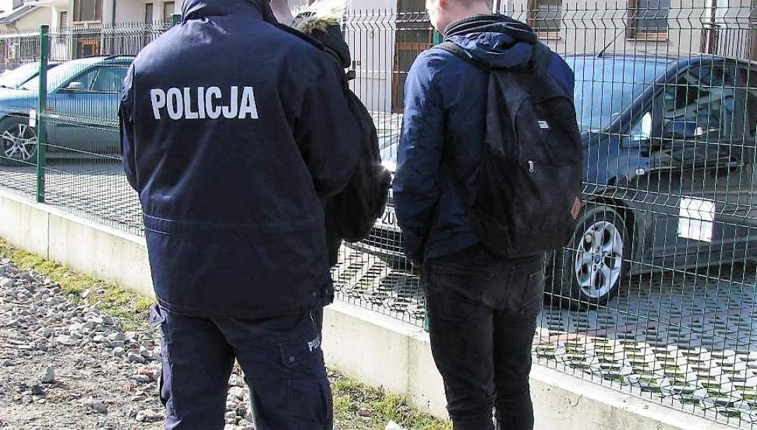 Zapobiegali demoralizacji i przestępczości nieletnich. (Fot. KPP)