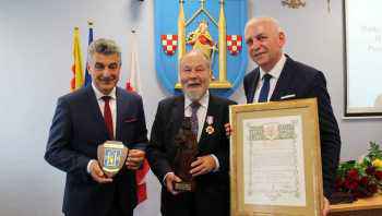 Janusz Małłek honorowym obywatelem miasta